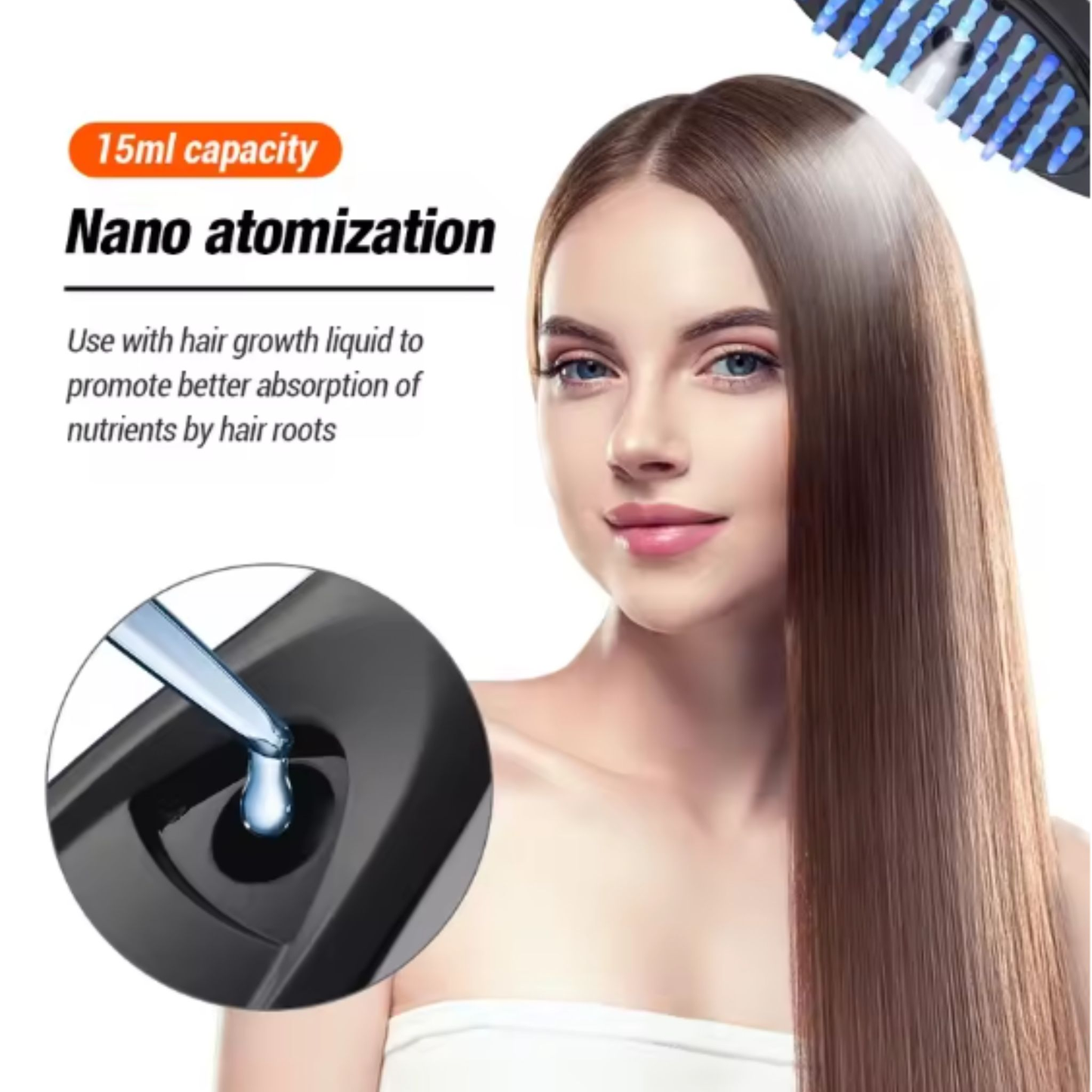 Plus Grow™ 4-in-1 Hair and Scalp Growth Brush