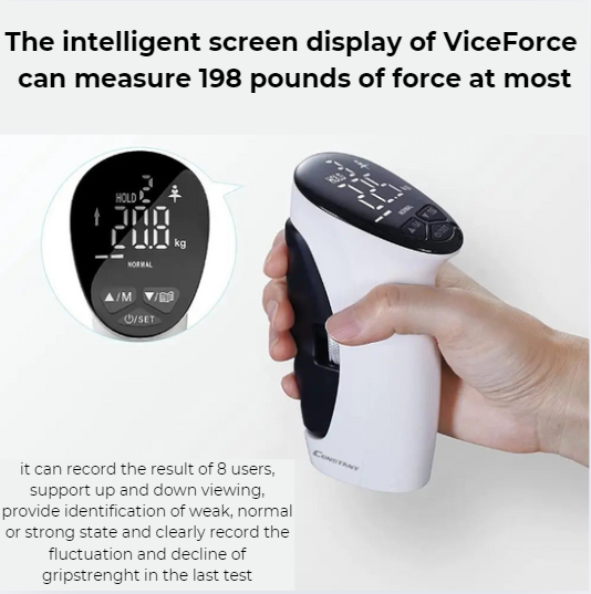 ViceForce™ Power in every squeeze.