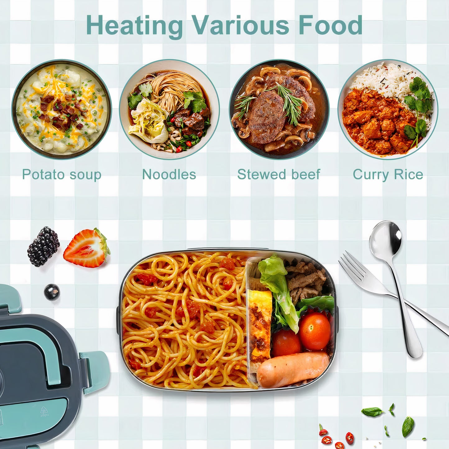 HeatNest™ Electric lunch Box