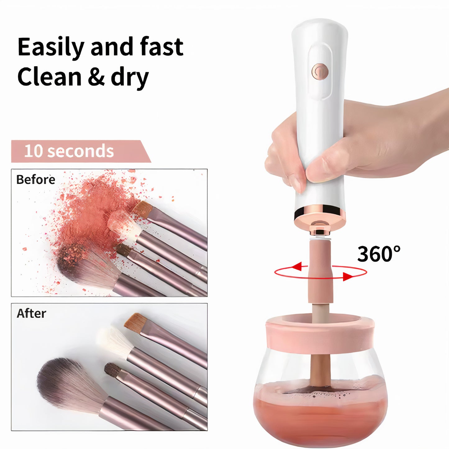 Glam Clean™ Makeup Brush Cleaning Kit