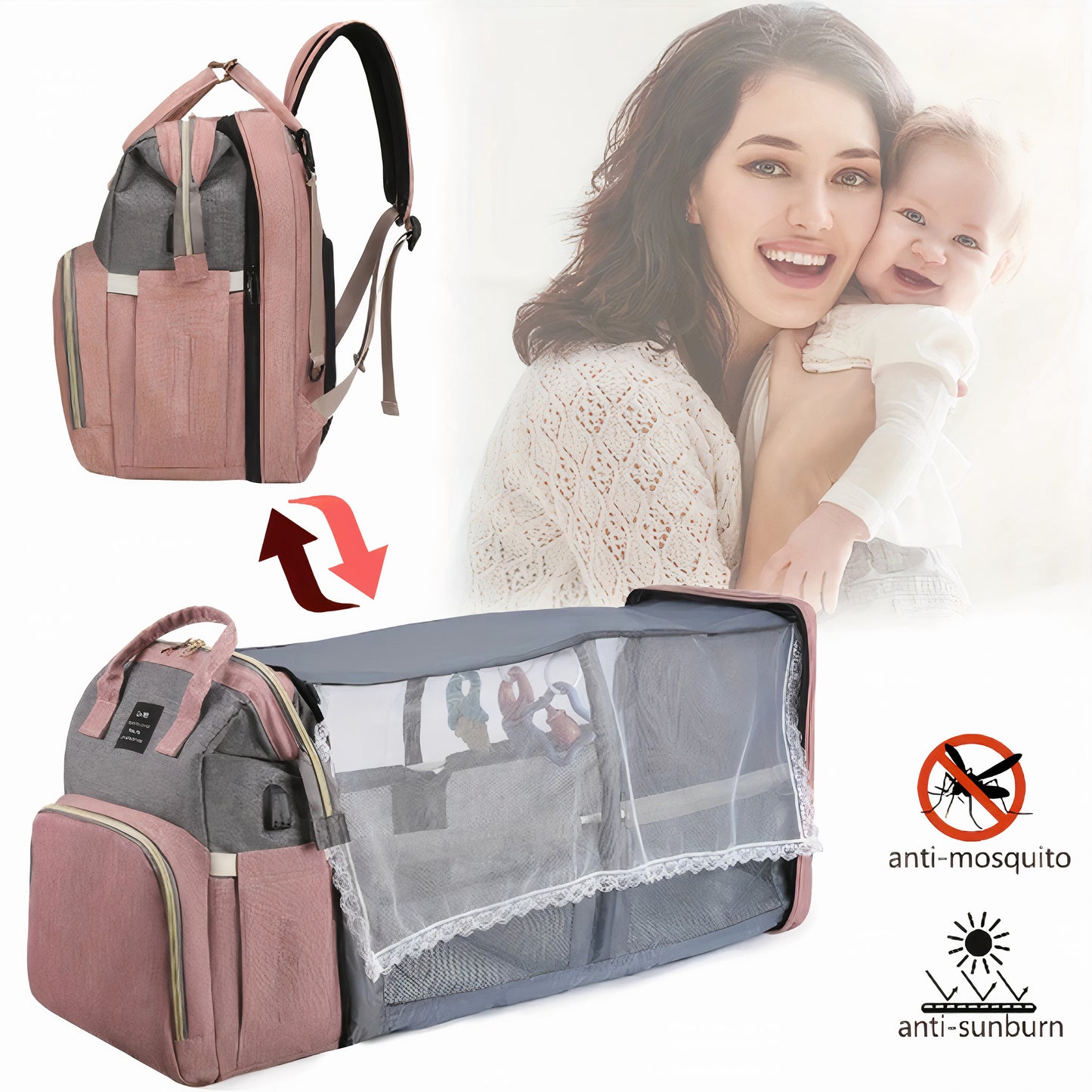 Mama Ease™ Baby Backpack